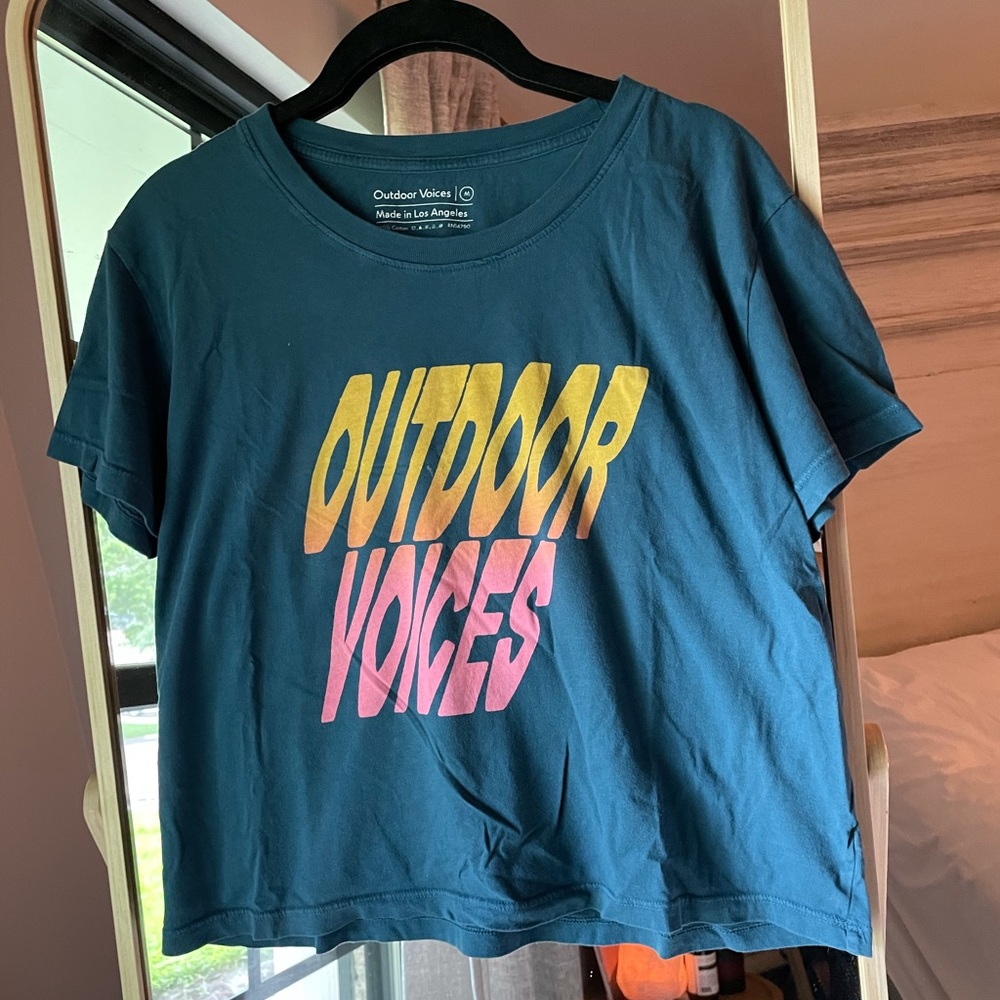 Outdoor Voices cropped t-shirt